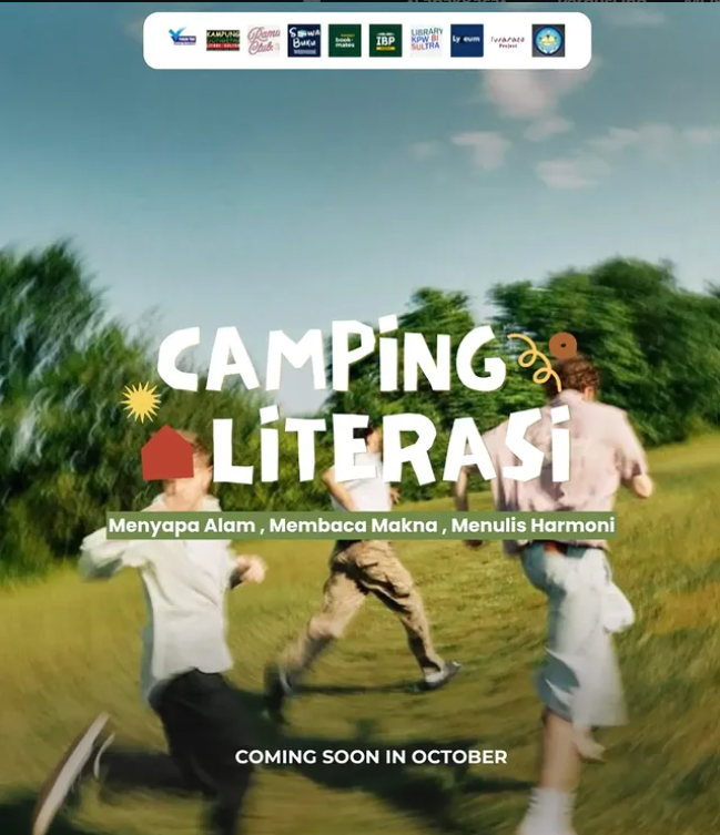 Camping Literasi Menyapa Alam, Membaca Makna, Menulis Harmoni