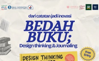 dari catatan jadi inovasi BEDAH BUKU; Design thinking & Journaling